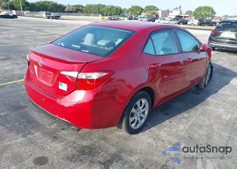 2014 Toyota Corolla Le from USA, damaged, VIN 2T1BURHE4EC201155